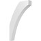 Ekena Millwork 4-in. W x 20-in. D x 32-in. H Thorton Architectural Grade PVC Knee Brace BRCP04X20X32THR - alternate 1